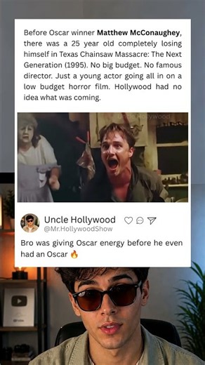 The Movie That Proved Matthew McConaughey Was Different From the Start