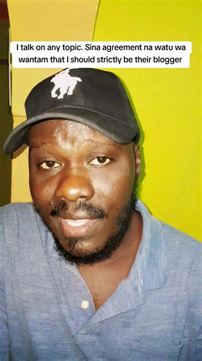 I Talk on Any Topic — Open Mic from Nairobi Creators