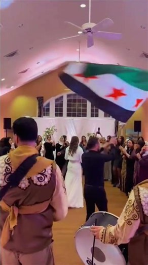 Faris El Layil Zaffa Dabke Group & Leylaty DJ DMV hype a Syrian Wedding with great Grand Entrance