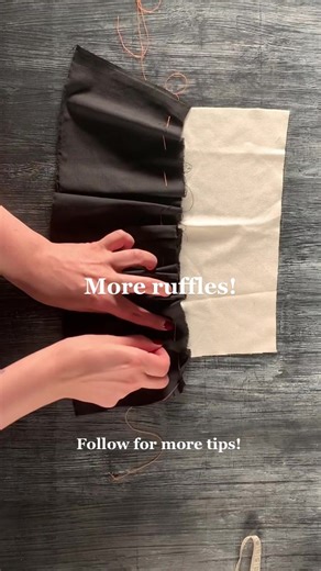 Second Way to Make Ruffles Without Measurements