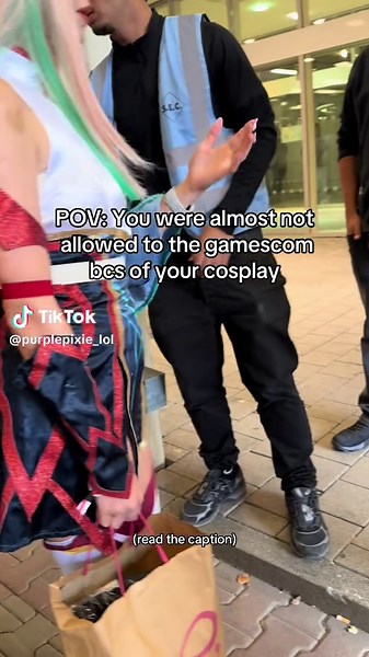 Agradecimiento a la seguridad en Gamescom 2025