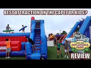 Cape Cod Inflatable Park Review, Park Next to Wicked Waves | Best Attraction on the Cape for Kids?