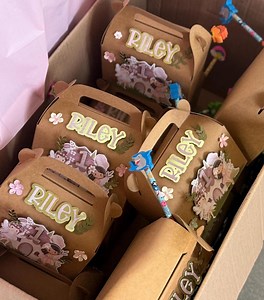 Personalized Gable Treat Box - Custom Birthday Party Favor, Set of 12 - Etsy