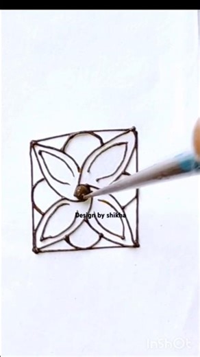 how to make a simple check design#mehndi #designbyshikha #hennatattoodesign