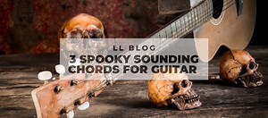 3 Spooky Sounding Chords For Guitar