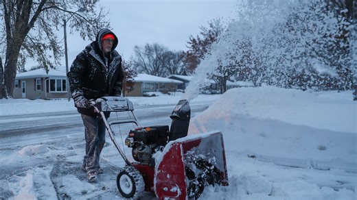 Blizzard, storm warnings in Michigan. Where snow will fall