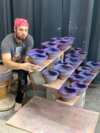 He Pretended to Be a Bad Pottery Artist… The Internet Fell for It 😳 #shorts