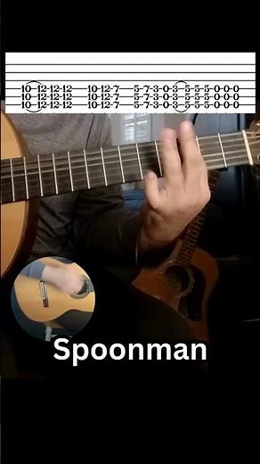 Spoonman Soundgarden Guitar Tutorial