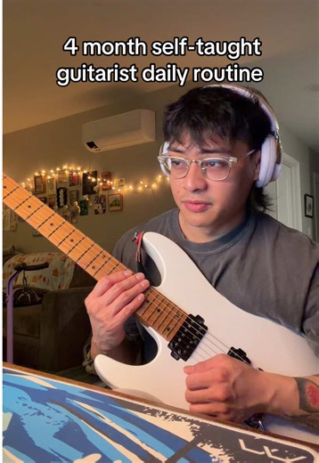 Daily Routine of a Self-Taught Guitarist