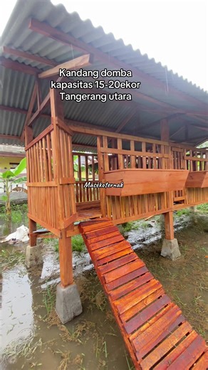 Kandang Domba Modern 6x1,5m Siap Pakai di Tangerang