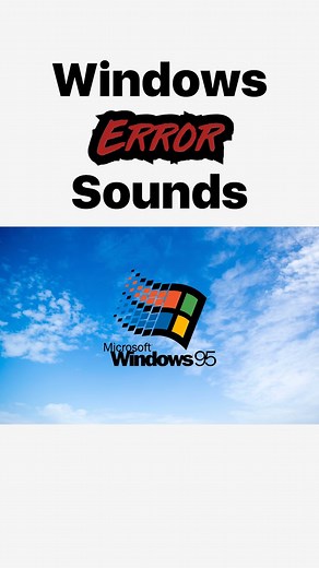 Garage Ringtones App on Instagram: "Is your computer having a meltdown? 😵🔧 Discover how to tackle the infamous Windows Error and keep your sanity intact! 💻🚨 #pc #windows #microsoft #error #sounds #error"