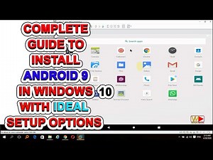 How to Install Android 9 in Windows 11 & 10 PC to Run Any APK App Using Virtual VMware Emulator