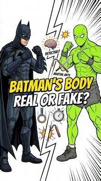 Batman's Physique — What It Would Actually Take