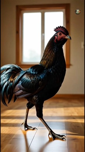 Why This Chicken Completely Black?😱 ||#facts #wildanimals #wildlife