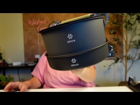 Alocs Camping Cookware Set Review | Affordable Camp Kitchen Gear