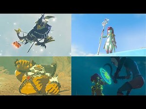 How To Get Replacement Champions Weapons - Zelda BOTW