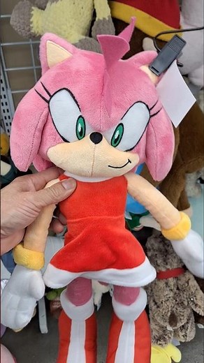 Amy Rose Sonic The Hedgehog plush plushie collectible toy item #goldhunter137