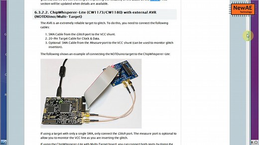ChipWhisperer 官方教学视频三段，无中文