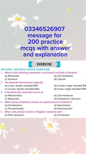 11th class biology 2nd chapter exercise solved according to new syllabus #11thclassbiologylectures #newsyllabus #visityoutube #foryou #viral 11th class biology chapter 2 exercise mcqs, bacteria and viruses mcqs solved, Dr Saqi’s Biology Hub, 11th class biology Punjab board, solved biology mcqs, class 11 biology chapter 2 mcqs, bacteria and viruses class 11, board exam preparation biology, biology exercise solutions, Dr Saqi bio lectures, biology mcqs with answers, solved objective 1st year biolo