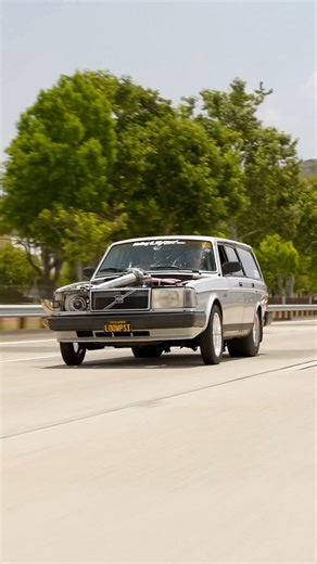 Turbocharged Volvo demonstrates impressive power on the road