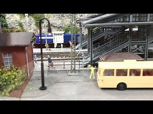 Die neue Fleischmann N spur Modelleisenbahn (Messe Anlage)