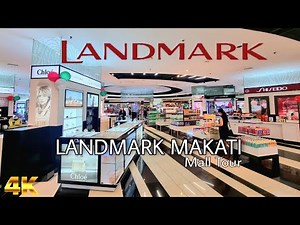 THE LANDMARK MAKATI WALKING TOUR LANDMARK MALL