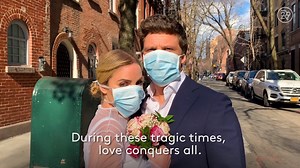 90K views · 83 reactions | How this NYC couple got married during the COVID-19 outbreak. | RSVP | Facebook