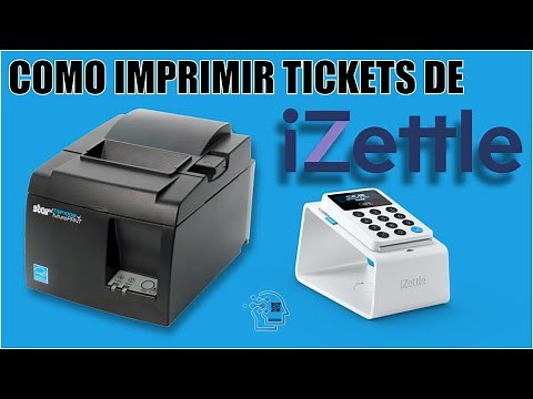 Como imprimir Tickets de iZettle Terminal punto de Venta