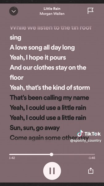 Morgan Wallen - Little rain #morganwallen #littlerain #countrymusic #countrytok #spotify #fyp #fypシ