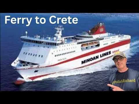 Overnight Ferry to Crete 🇬🇷 — Was It Worth It? (Full Experience)