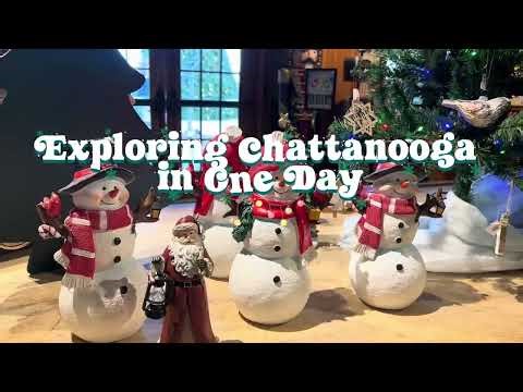 Exploring Chattanooga in One Day | Ruby Falls + Choo Choo + Christmas Festival ✨🚂🎄
