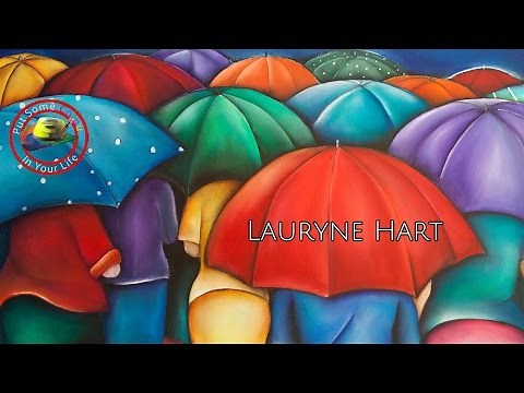 How to create vibrant figurative acrylic paintings with Lauryne Hart I Colour In Your Life