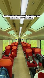 52K views · 668 reactions | Awesome view of 4500 hp WDP 4D engine Alipurduar -NJP Tourist Exp | Biswajit Rail World | Facebook