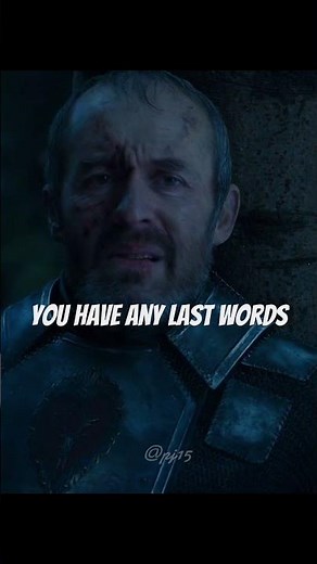 Brienne of Tarth sentences Stannis Baratheon to death #gameofthrones