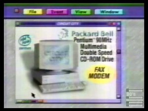 Circuit City Computer Commercial circa winter 1994