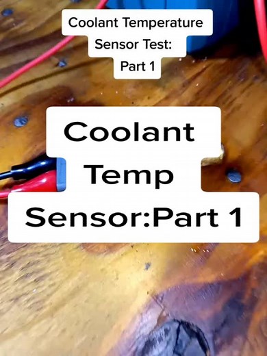 Coolant Temperature Sensor Test: Part 1. #Mechanic #lausberglights #fuelflowautomotive #fyp #diagnosis #vw