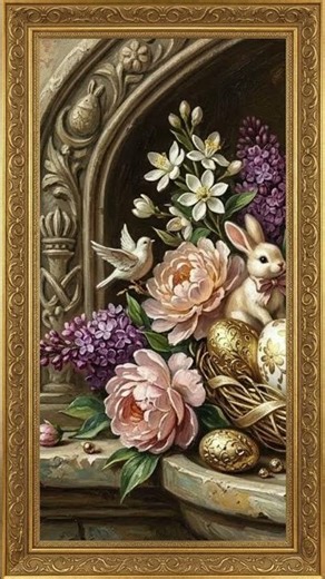 Ornamented in the shape of an Easter egg