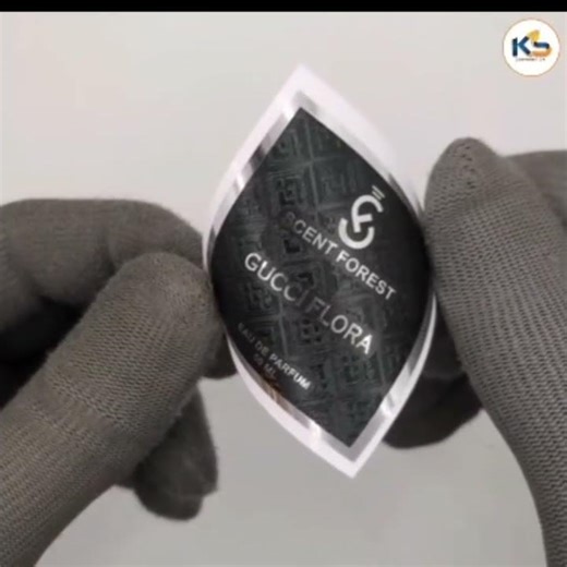 BLACK EMBOSS STICKER 🖤