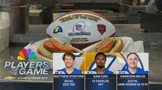 Before heading to Seattle, Melissa Stark and Kaylee Hartung speak with the stand out Rams. 🎤 | Sunday Night Football on NBC