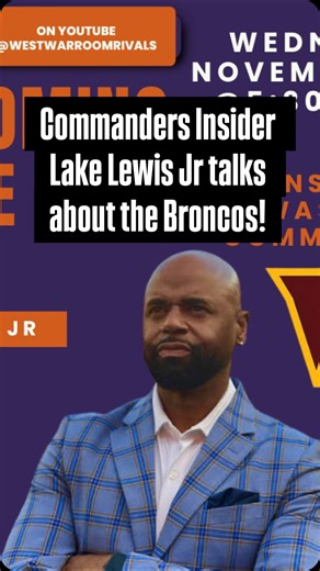 West War Room Rivals on Instagram: "Huge thank you to @lakelewisjr for joining us on the War Room earlier this week! We talked to Lake about the Sunday Night Football matchup with the Broncos! #nfl #afcwest #broncoscountry #chiefskingdom #raidernation #espn #boltup #kcchiefs #denverbroncos #lachargers"