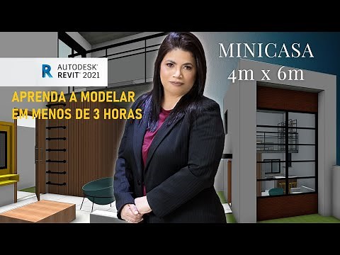 1/20 Revit: Aprenda a modelar uma MINICASA 4X6m em menos de 3 horas (CURSO GRATUITO)