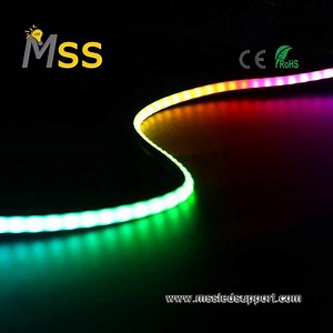[Hot Item] Commercial Dream Full Color RGB RGBW 5V DC Magic Digital COB Strip RGB IC LED Strip Light Smart Addressable RGB COB LED Strips