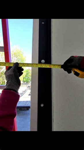 14 by 14 and 12 by 14 rolling steel install - Track work.