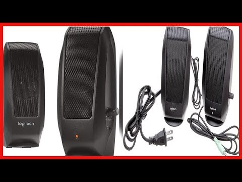 Logitech S120 2 0 Stereo Speakers, Black