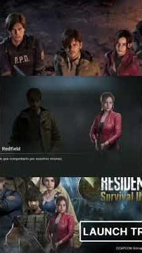 RESIDENT EVIL SURVIVAL UNIT MODO NORMAL - LA CIUDAD INFECTADA, CLAIRE REDFIELD & ADA WONG APARECEN