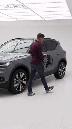 How do you charge an electric car at home? #shorts