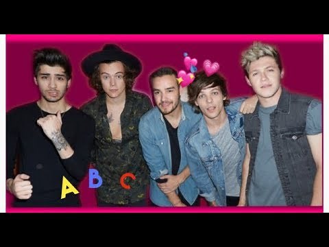 Learn the alphabet with One Direction.