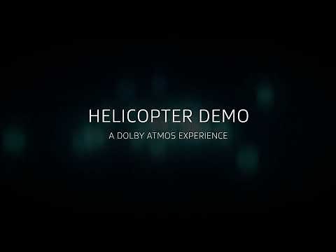 🚁 Helicopter Flyover in Dolby Atmos | Immersive Sound Demo (Courtesy of Dolby)
