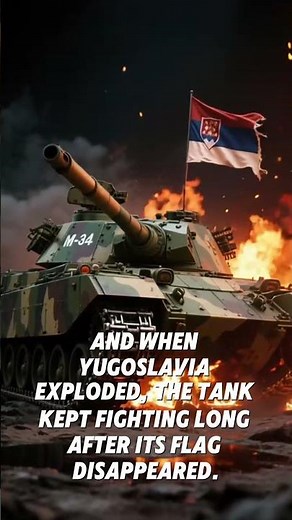 M-84: The Tank That Survived Its Own Apocalypse #shorts #militarytech