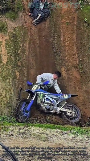 Dirt Bike Recovery: Controlled Slide Down 5-Meter Steep Mud Embankment